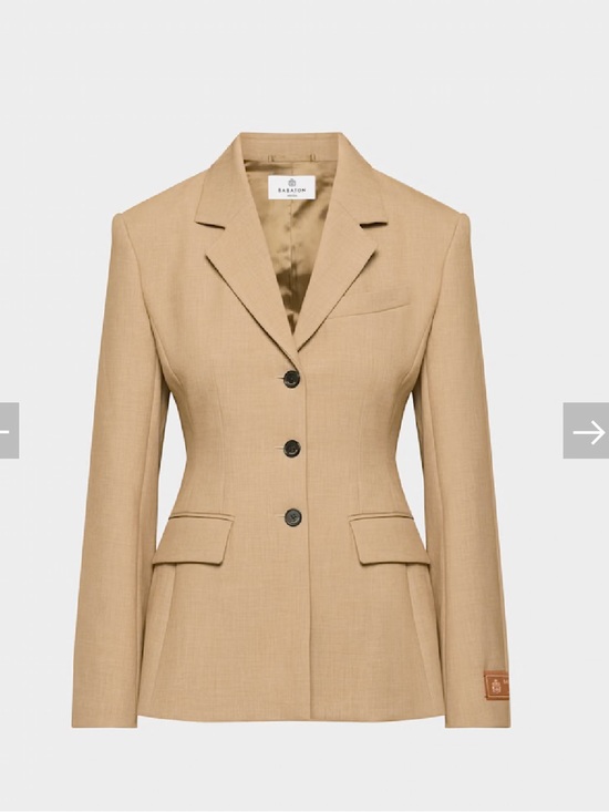 Babaton Jackets & Blazers - ARITZIA BABATON Heather Gold Standout Blazer